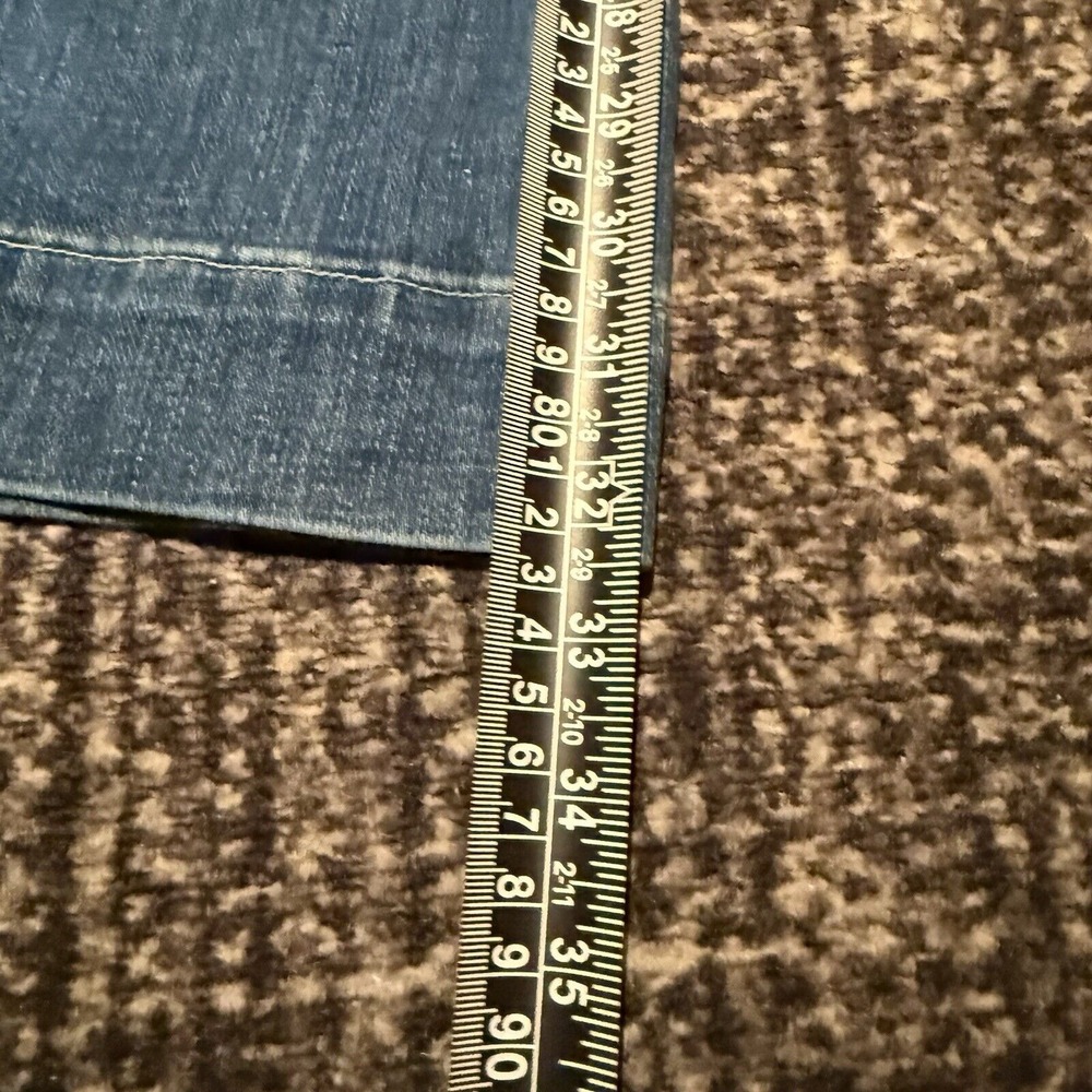 L’AGENCE Sandy Durango Blue High‑Rise Wide Leg Jeans – Front Seam - 24 - NWT - Picture 7 of 9